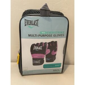 Everlast Everstrike Multi-Purpose Gloves Size Medium/Large, Color Pink/Black MMA